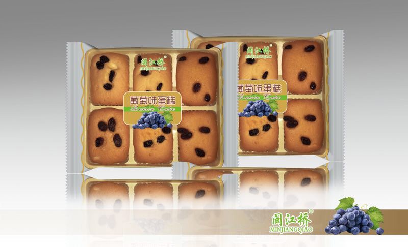 閩江橋-葡萄味蛋糕