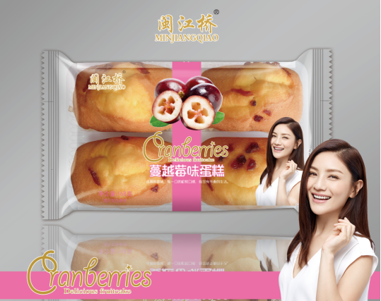 蔓越莓味蛋糕